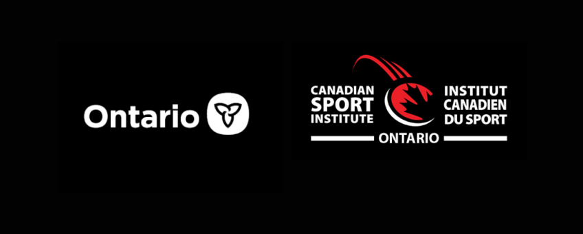 Ontario logo and Canadian sport institute logo