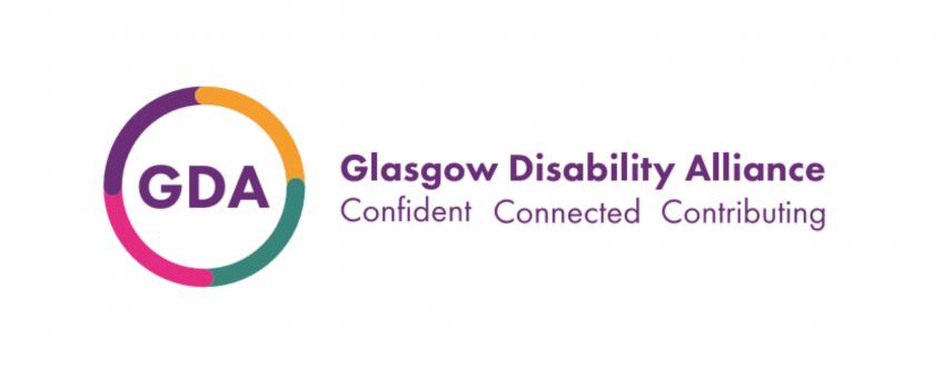 Image of Glasgow Disability Alliance logo